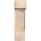 Ekena Millwork Traditional Block Smooth Bracket w/ Offset Brace, Douglas Fir, 7 1/2"W x 20"D x 28"H BKT0806X20X28TRA05SDF - alternate 3